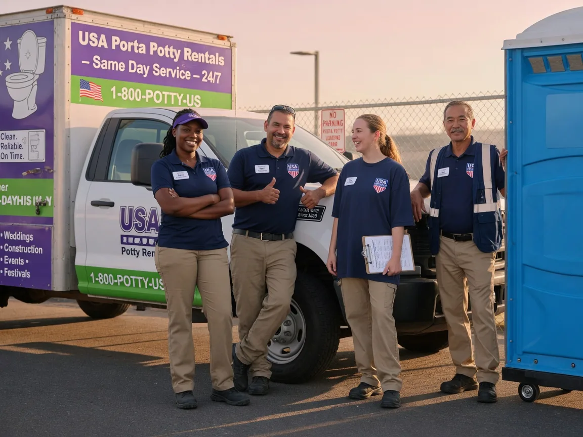Porta Potty Rental company in Folsom, WV